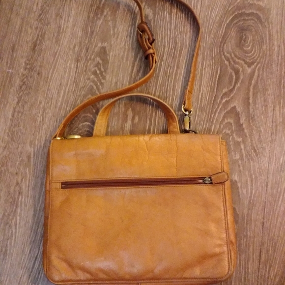 Vintage Cowhide Boulder Ridge business bag. - Picture 5 of 5